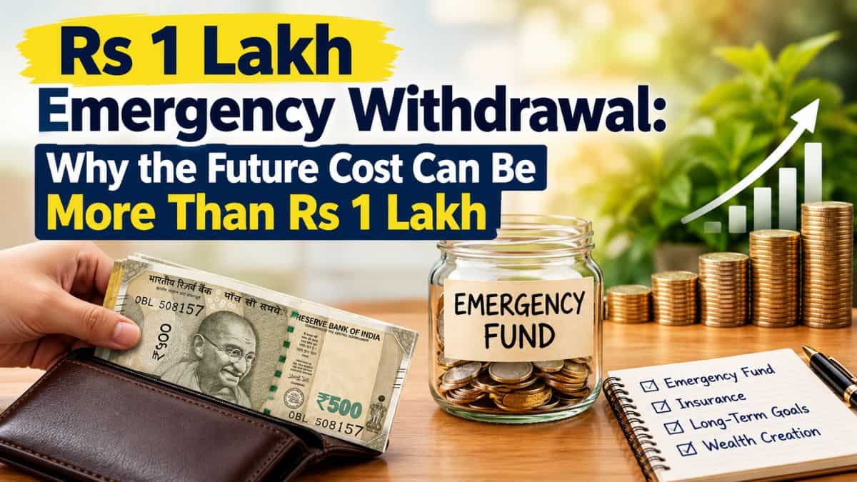 Rs 1 Lakh Emergency Withdrawal: Why its future cost can be more than Rs 1 lakh