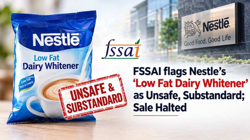 FSSAI flags Nestle’s ‘Low Fat Dairy Whitener’ as unsafe, substandard ...