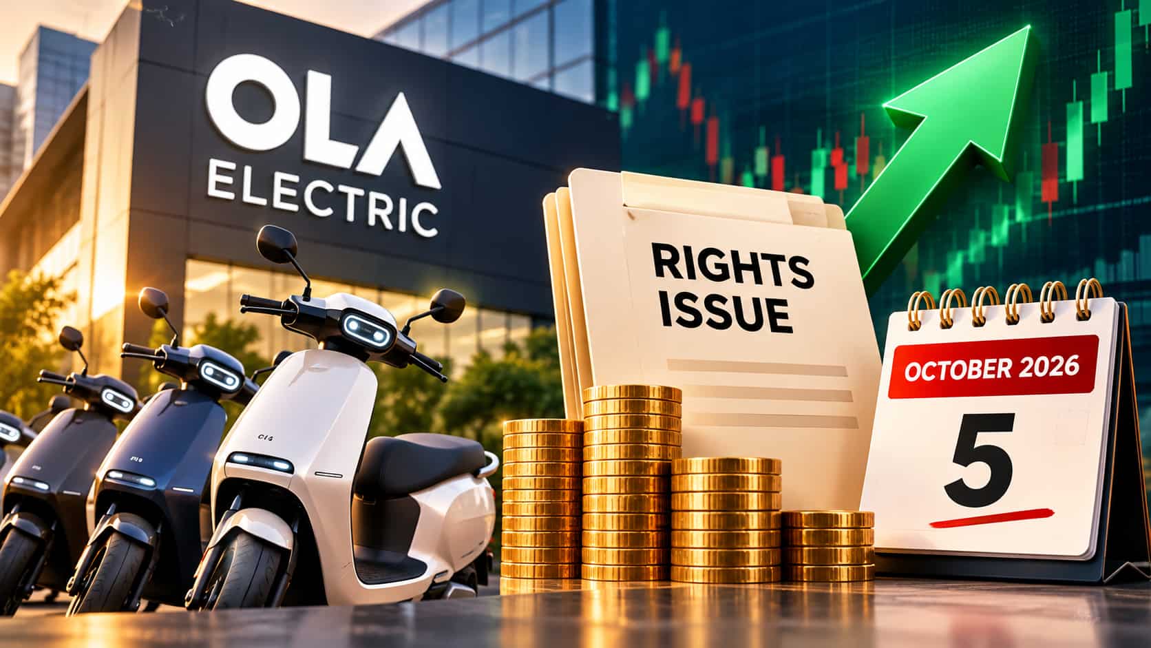 Ola Electric shares in focus as board to finalise Rs 1,000 crore Rights Issue on October 5