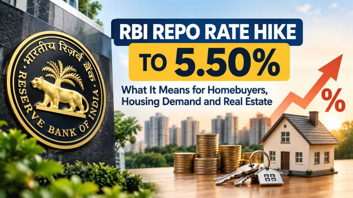 RBI Repo Rate Hike to 5.50%: What it means for homebuyers, housing ...