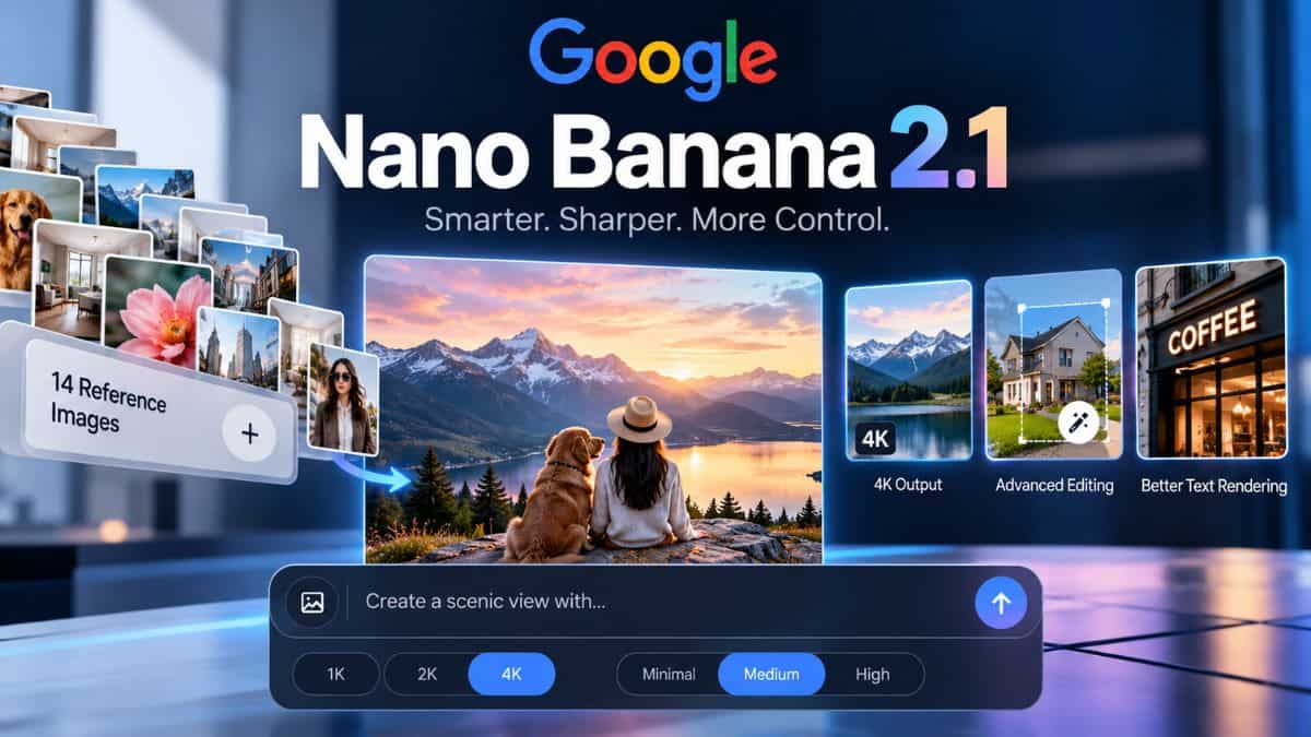 One prompt, 14 references: Nano Banana 2.1 can now handle more visual ...
