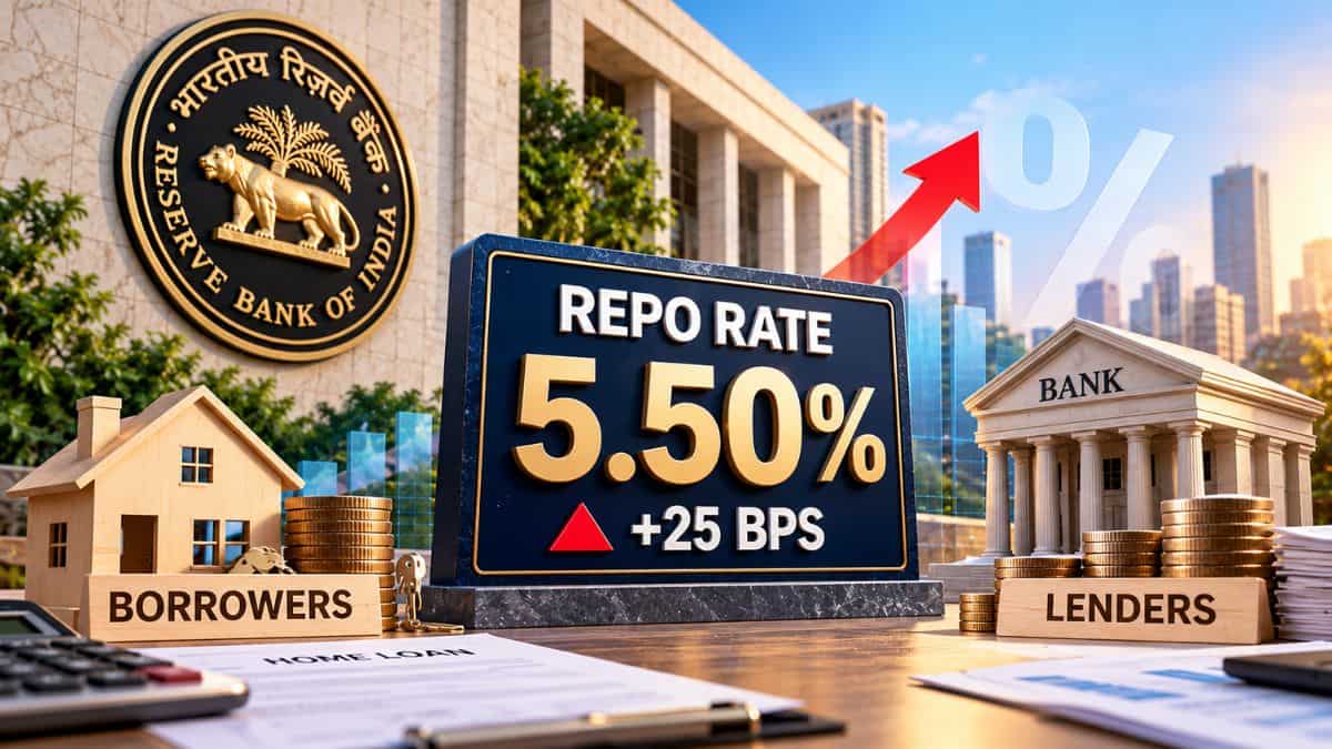 RBI Raises Repo Rate to 5.50%: How today’s rate move could affect ...