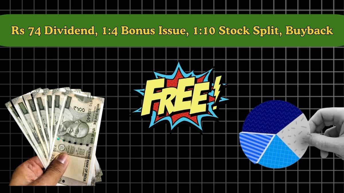 Rs 74 Dividend, 1:4 Bonus Issue, 1:10 Stock Split, Buyback: 18 stocks to turn ex-date next week - FULL LIST
