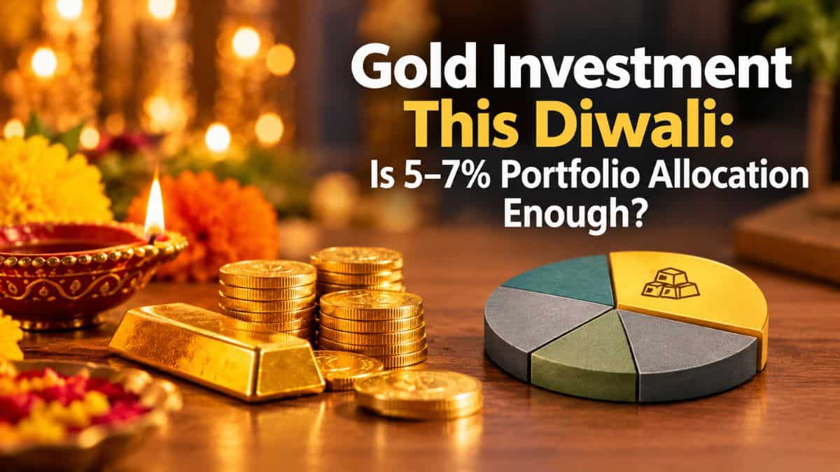 Gold Investment This Diwali: Is 5-7% portfolio allocation enough? Experts explain