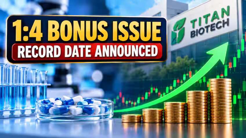 Titan Biotech 1:4 Bonus Shares: 3 days left for investors to qualify ...