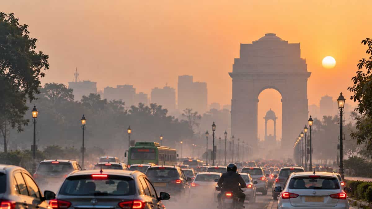 Checks Pattern Real World Delhi-NCR pollution update: GRAP Stage 1 imposed across NCR as AQI ...