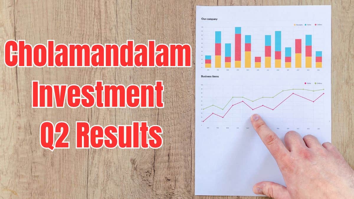 Cholamandalam Investment Q2 Results: PAT rises 41% to Rs 1,630 crore, beats estimates; board approves Rs 5,000 crore QIP