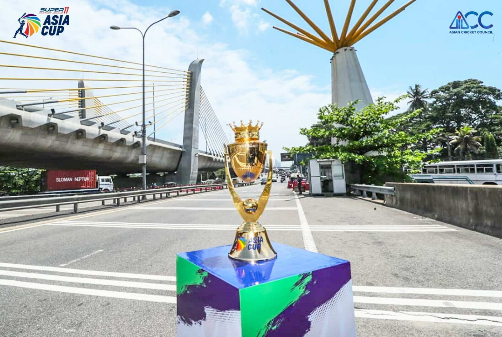 Asia Cup trophy 