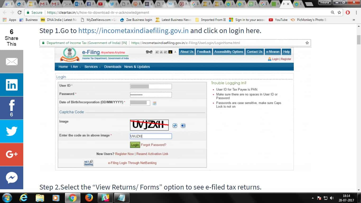 download itr online