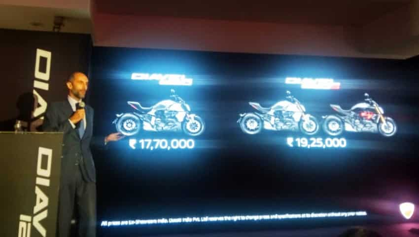 Ducati price.