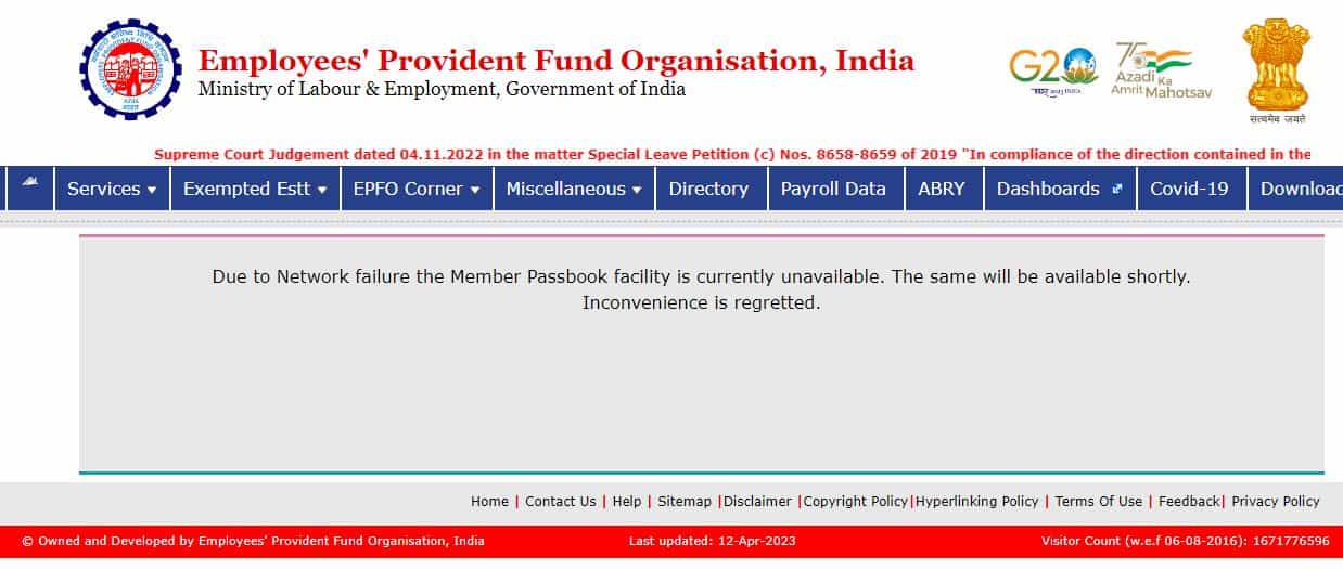 EPF e-passbook facility down: 3 ways to check provident fund balance while services resume on EPFO portal