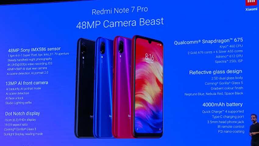 Redmi Note Pro sepcs