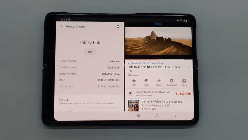 Samsung Galaxy Fold review.