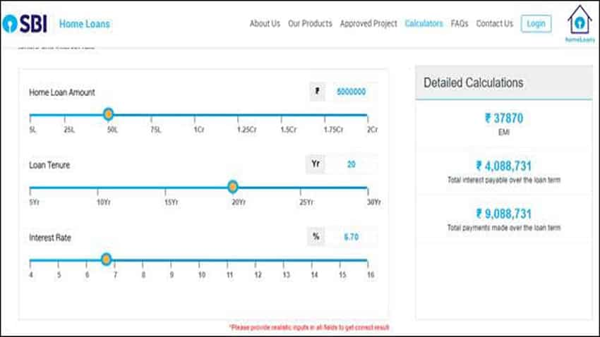 Sbi education loan store emi calculator