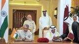 India, Qatar sign 7 agreements