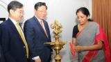 Nirmala Sitharaman, South Korean trade minister launches &#039;Korea Plus&#039; to promote investments