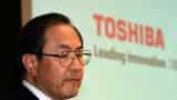 Toshiba first-half profit triples on asset sales