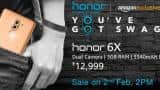 Amazon announces Honor 6X sale, 14GB free data on Airtel