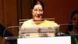 No policy yet in US to curb visas, we are talking: Swaraj No policy yet in US to curb visas, we are talking: Swaraj
