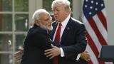 President Donald Trump, PM Narendra Modi seek rapport despite friction on trade, immigration