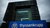 ThyssenKrupp lifted by record orders as shifts from steel