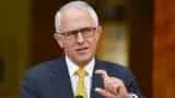 Australian PM Malcolm Turnbull backs Adani&#039;s controversial coal mine project in Queensland 