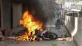 Bharat bandh: Protesters torch buses, pelt stones in Uttar Pradesh; CM Yogi Adityanath calls for peace