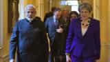 Narendra Modi UK visit: PM meets Theresa May for talks on immigration, counter-terrorism