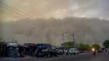 Delhi hit by Dust storm with  wind speed of 70 kmph