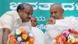 Kumaraswamy says "I'm going with Congress to remove black spot on my father's career" Kumaraswamy says "I'm going with Congress to remove black spot on my father's career"
