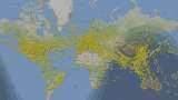 Aviation history! Busiest air traffic day ever! Check captivating clip of planes in the sky