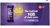 Reliance Jio offer: Buy Cadbury Dairy Milk chocolate for Rs 5, get free 1GB 4G data