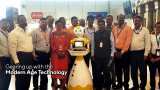 Chennai Airport takes next step in aviation, deploys robots to greet you Chennai Airport takes next step in aviation, deploys robots to greet you