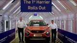 First Tata Motors Harrier SUV rolled out of manufacturing line; this glitzy beauty will mesmerise you First Tata Motors Harrier SUV rolled out of manufacturing line; this glitzy beauty will mesmerise you