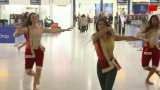 Flash mob to &#039;dhol&#039;, when British Airways went full-on desi at Heathrow Airport