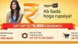 Amazon Pay offer: Get up to Rs 4000 cashback on shopping, mobile recharge, bill payment, food, movie tickets Amazon Pay offer: Get up to Rs 4000 cashback on shopping, mobile recharge, bill payment, food, movie tickets