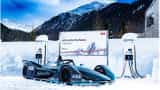 ABB at WEF Davos powers first electric shuttle, brings Formula E racing car to Swiss mountains