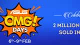 Flipkart Asus OMG Days: Max Pro M2, ZenFone Max M2, ZenFone 5Z on offer; check top deals