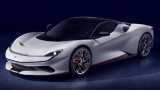 Mahindra Battista showcased in Geneva Motor Show 2019 - World’s fastest electric car: Check stunning images, features