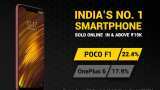 Xiaomi Poco F1 beats OnePlus 6, becomes most sold smartphone in India online Xiaomi Poco F1 beats OnePlus 6, becomes most sold smartphone in India online
