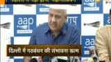 Manish Sisodia accuses Congress; says, now no chances for alliance in Delhi