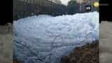 Bengaluru's Bellandur Lake spills toxic foam yet again Bengaluru's Bellandur Lake spills toxic foam yet again