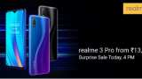 Realme 3 Pro goes on sale in India today: Check price, discounts, offers, features Realme 3 Pro goes on sale in India today: Check price, discounts, offers, features