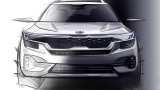 1st images of Kia&#039;s 1st car! Coming this summer - Kia&#039;s SP Concept SUV | Will its tiger nose grille let the car roar? See design sketches