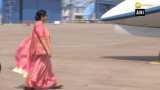Sushma Swaraj leaves for Kyrgyzstan to attend the Council of Foreign Ministers meeting of SCO