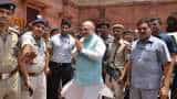 Home Minister Amit Shah takes charge: See first pics on his Day 1 in new office
