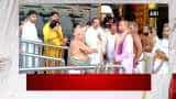 Vice President Venkaiah Naidu visits Lord Balaji Temple in Tirumala