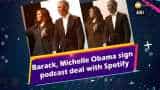 Barack, Michelle Obama sign podcast deal with Spotify