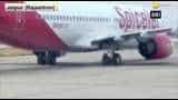 Watch: Spice Jet flight makes emergency landing at Jaipur airport  