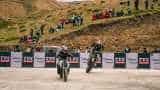  Record! TVS Apache riders perform stunts at highest altitude of 14800 ft for longest period of time in Spiti Valley